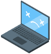 broken laptop icon cbl