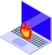 hot laptop icon cbl