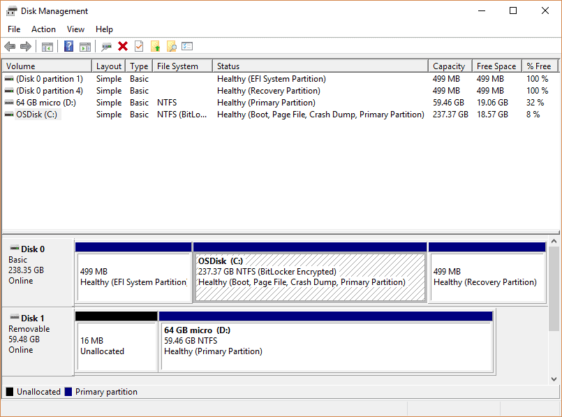 How to Retrieve Data from a Damaged USB Stick for Free (2024) 2 disk management